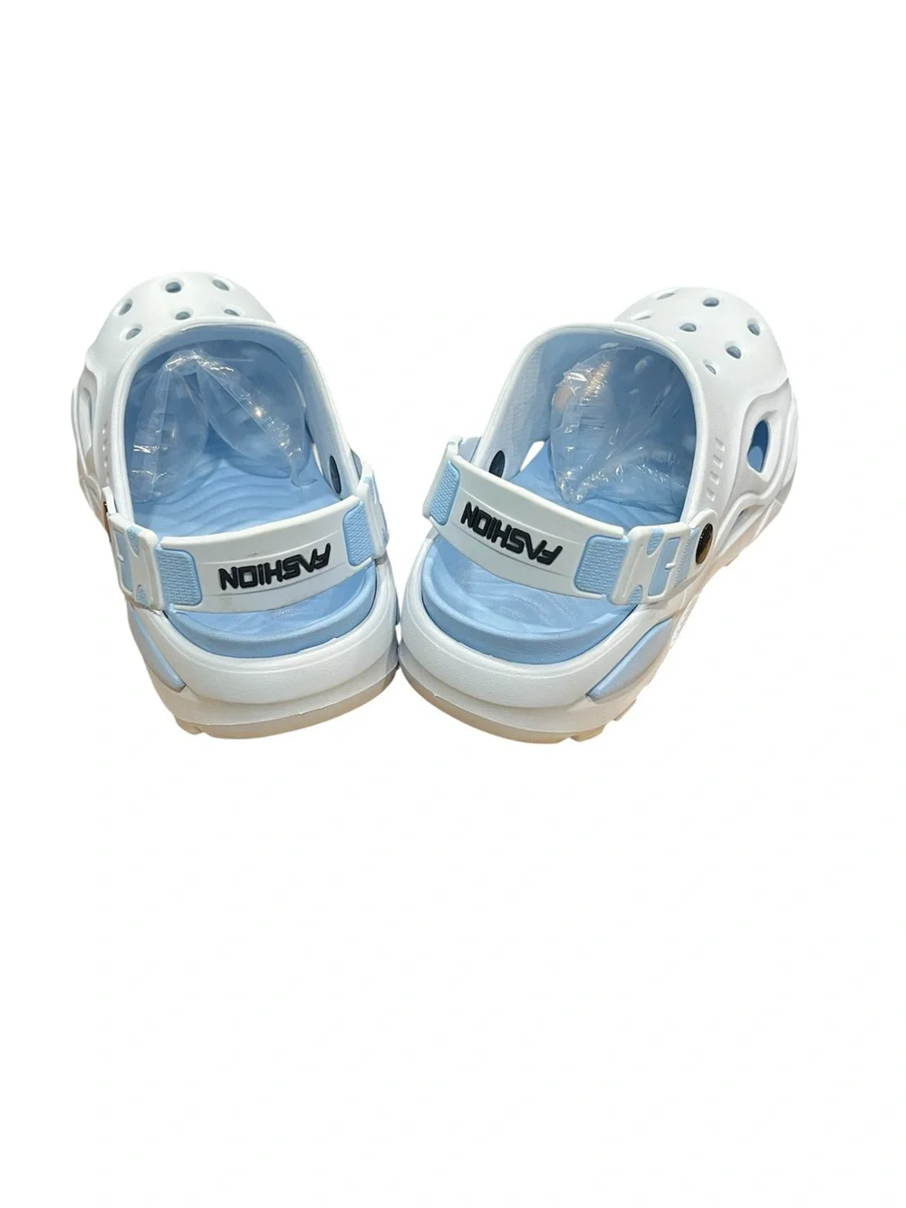 Mens Light Blue Comfort slip-on Clogs -
